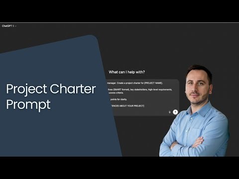 How to create a Project Charter using ChatGPT
