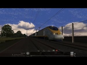 Train Simulator Eurostar Class 373 Marseille to London Pt 2
