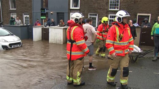 Natural Resources Wales says its team are working "around the clock" to deal with flooding across the country.