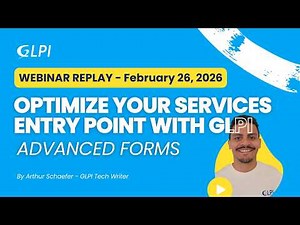 Webinar Replay: Optimize your services entry point with GLPI 📝