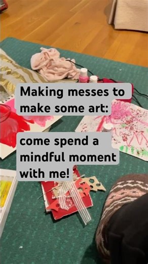 Making marks means making messes!