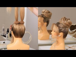 EASY MESSY BUN👌 | TUTORIAL
