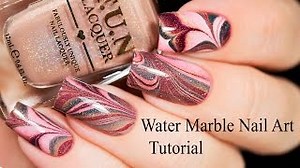 716K views · 4.5K reactions | Water Marble Nail Art Tutorial ❤️ | Sveta Sanders | Facebook