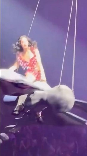 Katy Perry Almost Crashes Into Crowd During Live Show Disaster