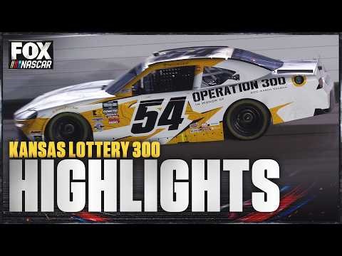 Nascar O’Reilly Auto Parts: Kansas Lottery 300 at Kansas Speedway Highlights 🏁 NASCAR ON FOX