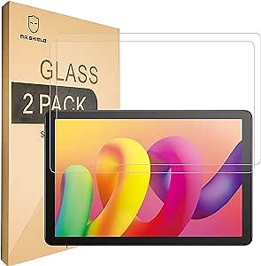 Amazon.com: Mr.Shield Screen Protector for TCL Tab 10L, 10.1 Inch Tablet [Tempered Glass] [2-PACK] Screen Protector