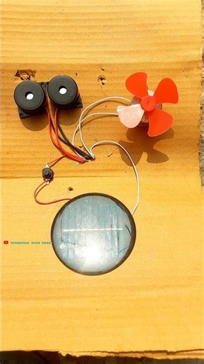| solar panel makes electricity from dc motor |#dcmotor #experiment #tech #project