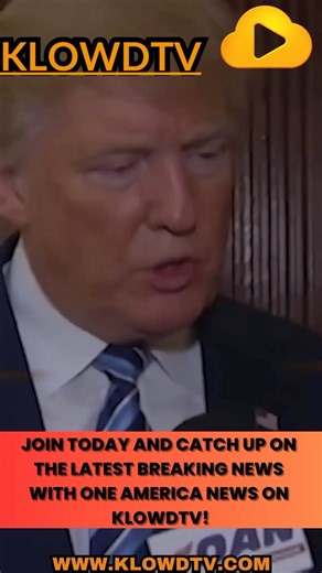 Join KlowdTV to catch up on the latest breaking news with One America News delivered anywhere straight to your favorite device! https://www.klowdtv.com/home.ktv #KlowdTV #OneAmericaNews #Breaking #News #Latest #Trending | KlowdTV