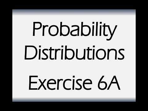 AS Maths - Statistics - Probability Distributions