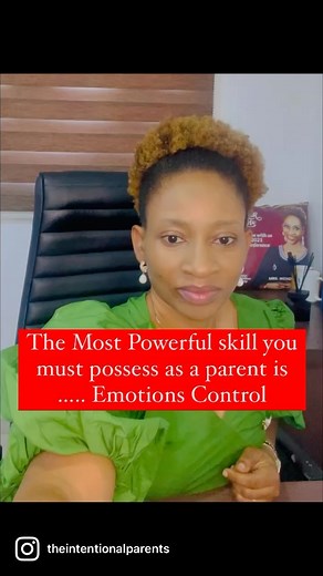 Becoming an Emotionally Intelligent Parent is the bedrock of parenting! If your child must be grounded with his emotions, then you must learn how to be a master of your emotions. Would you like join our upcoming course on Becoming an Emotionally Intelligent Parent? Say Yes in comment and we will send you details as soon as we launch 🤩🤩😁 | The Intentional Parent Academy
