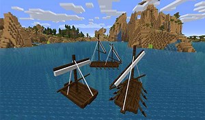Small Ships Mod para Minecraft 1.21.4, 1.20.1, 1.19.2, 1.18.2 y 1.16.5 | MineCrafteo