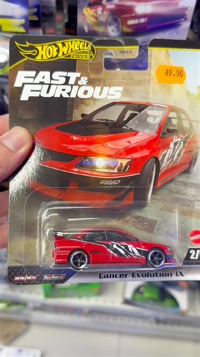 Finding the legendary Fast & Furious Lancer on the pegs! 🔥 #hotwheels