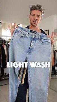 When to Wear Dark Wash vs Light Wash Jeans?!?