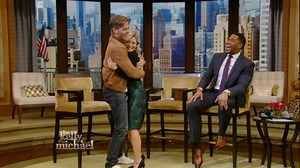 1.3K reactions · 337 shares | #CommercialBreak Chris Pine Hug Therapy! | Live with Kelly and Mark | Facebook