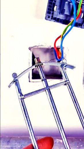 Install Electrical Boxes Easily with This Expanding Bracket! #ElectricianTools #DIYFix #OutletBox