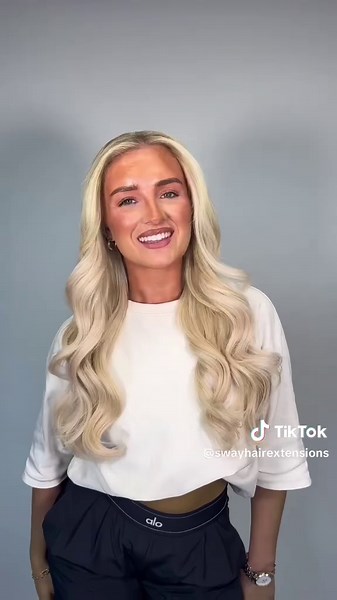SWAY Hair Extensions on TikTok