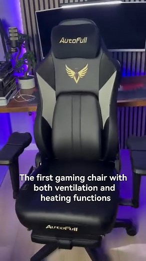 @autofull_official | 🎥 Over 6.8 million views and counting! 🎉 Discover why everyone's falling head over heels for the AutoFull M6 Gaming Chair. ▶Ventilation... | Instagram