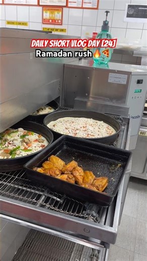 Ramadan Rush at Pizza Store 🍕⚡ (Ep. 1) | Clock In Se Iftari Tak Real Work Vlog