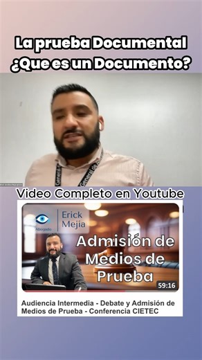 Prueba Documental - ¿Que es un documento | ERICK MEJIA