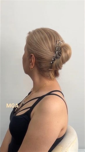 How to Do a Cute Updo with Claw + Clip