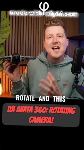 DJI Avata 360: Rotating Camera!