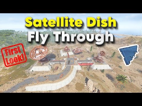 Satellite Dish Fly Through - BluePrint Fragments