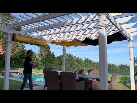 Infinity Canopy with Magnetic Latch and Pole