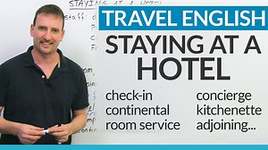 English for staying at a HOTEL