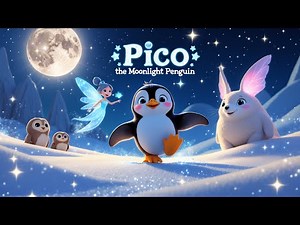 🐧 Pico the Moonlight Penguin | A Magical South Pole Adventure for Kids