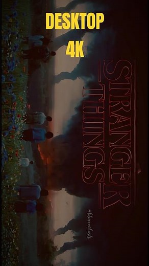 Stranger Things 4K Desktop wallpapers #strangerthings #netflix #strangerthings5 #strangerthingsedit