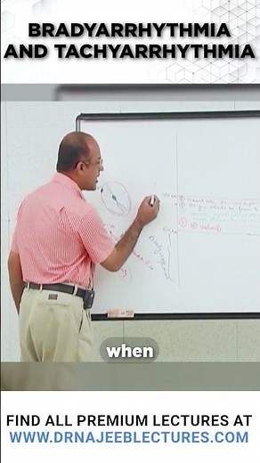 BradyArrhythmia and TachyArrhythmia #drnajeeb #drnajeeblectures #youtubeshorts