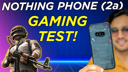 Nothing Phone (2a) 1 Hour BGMI and COD: Mobile Gaming Test 🚀