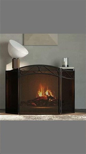 Elevate Your Cozy Space: Fire Beauty Fireplace Screen!
