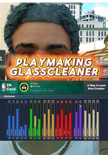Playmaking Glass Cleaner Build in NBA 2K26