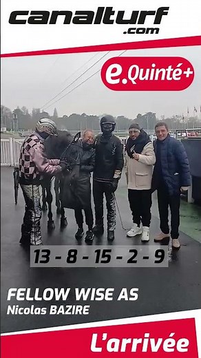 🏁Arrivée Quinté+ PMU Prix De Bourigny, Jeudi à Paris-Vincennes🥇FELLOW WISE AS (13) - Nicolas BAZIRE