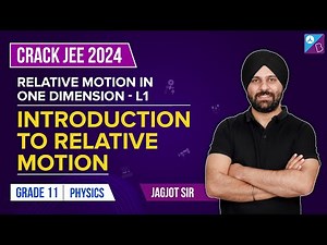 Introduction - Relative Motion in One Dimension Class 11 Physics Concepts | JEE Main & Advanced 2024