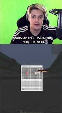 How to choose your element #bendersmc #avatar #airbending #minecraft #bending