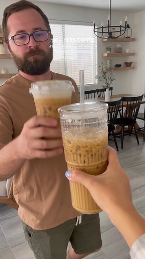 My husband had errands to run this morning so I had to make his to go ...