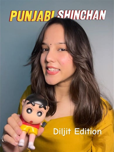 Punjabi Shinchan ​⁠​⁠@diljitdosanjh EDITION😸❤️ #shinchan #dubbing in #punjabi
