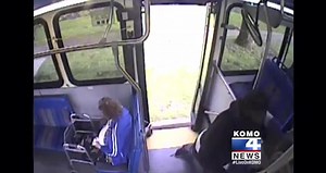 Brutal Olympia bus Attack Caught on Camera