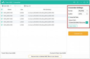 How to change the output folder in any video converter app