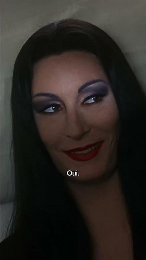 what. a. queen. #TheAddamsFamily #31NightsOfHalloween #Freeform