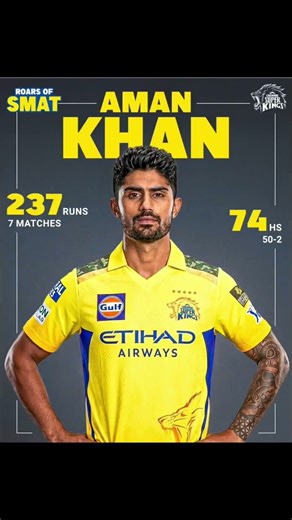 Csk player performance in #smat #csk #msdhoni #ipl #cskfans #msdhoni #india #viral