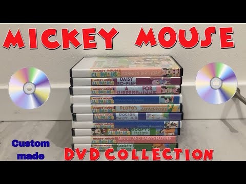 My Custom Made Mickey Mouse Clubhouse DVD Collection Part 2