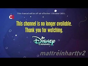 Disney Channel Asia final sign off (1080p HD) || Matt Reinhart TV 2