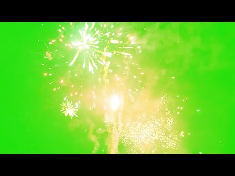 Fireworks Green Screen Full HD 1080p
