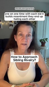 22K views · 205 reactions | How do you deal with sibling rivalry? We...
