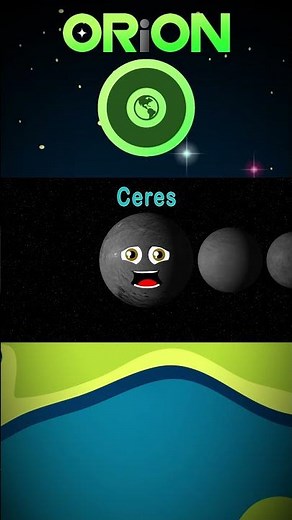 We're The 10 Biggest Asteroids In This Size Comparison! | Orion SciGeo #shorts
