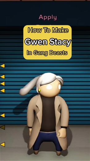Gang Beasts: How To Make Gwen Stacy In Gang Beasts