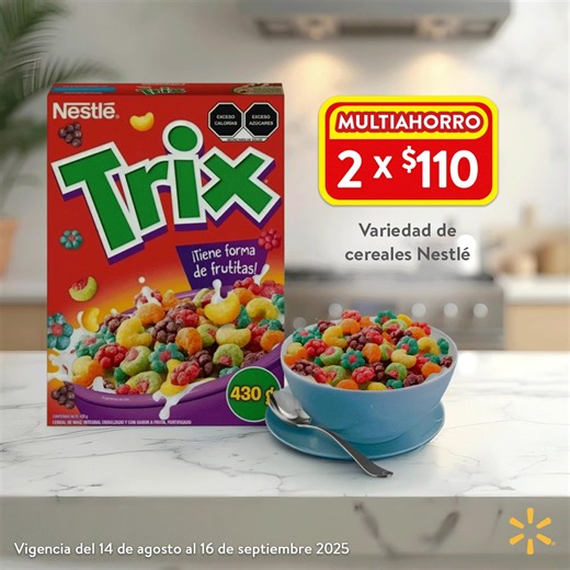 36K views · 74 reactions | ¿Sin tiempo, pero con hambre?  El cereal te salva. ​ ¡Ve por tu favorito a Walmart y disfruta de un desayuno rápido y rico!​  bit.ly/471UMgo ​  bit.ly/45v0F4I | Walmart México | Facebook